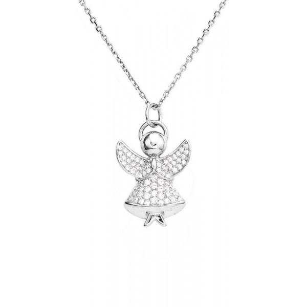 Immagine della Collana Amen Angeli in argento con zirconi da donna A3BB