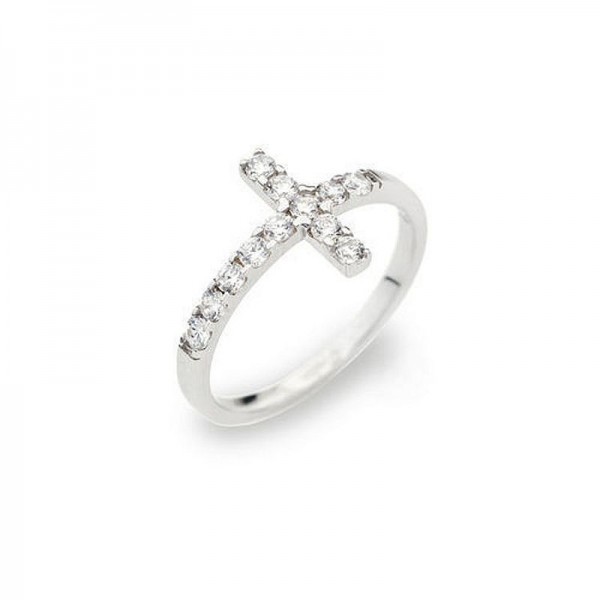 Image of the Amen Cross Ring for women ACOBB