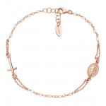 Buy Amen Silver Rosary Bracelet with crystals for ladies BRO10RBI3