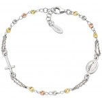 Amen Silver Rosary Bracelet for women BROBBRGD3 Image of the Amen Silver Rosary Bracelet for women BROBBRGD3