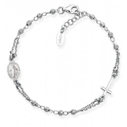 Amen Silver Rosary Bracelet BROBD3