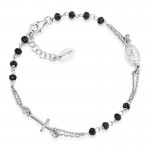 Amen Rosenkranz Armband aus Silber mit Kristallen BROBN3 Amen Rosenkranz Armband aus Silber mit Kristallen BROBN3 kaufen