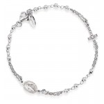 Amen Silver Rosary Bracelet with zircons BROBZ3 Buy Amen Silver Rosary Bracelet with zircons BROBZ3