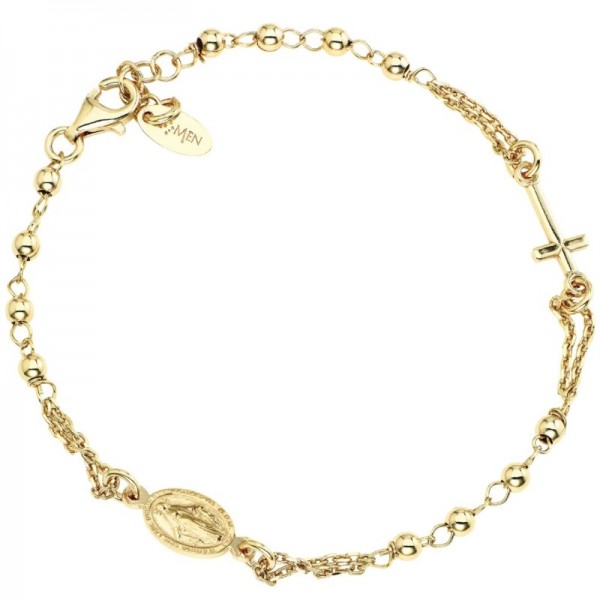 Amen Silver Rosary Bracelet BROG3 Image of the Amen Silver Rosary Bracelet BROG3