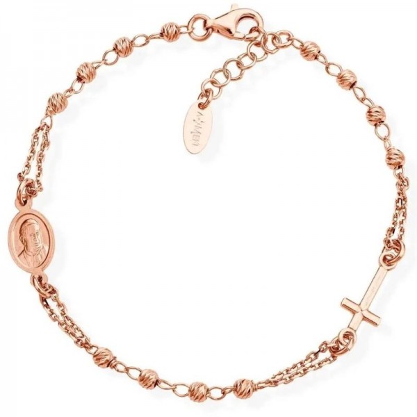Amen Silver Rosary Bracelet BRORD3 Image of the Amen Silver Rosary Bracelet BRORD3