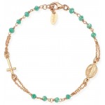 Immagine del Bracciale Amen Rosari in argento con cristalli BRORM3