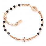 Comprare Bracciale Amen Rosario in argento con cristalli BRORNZ3