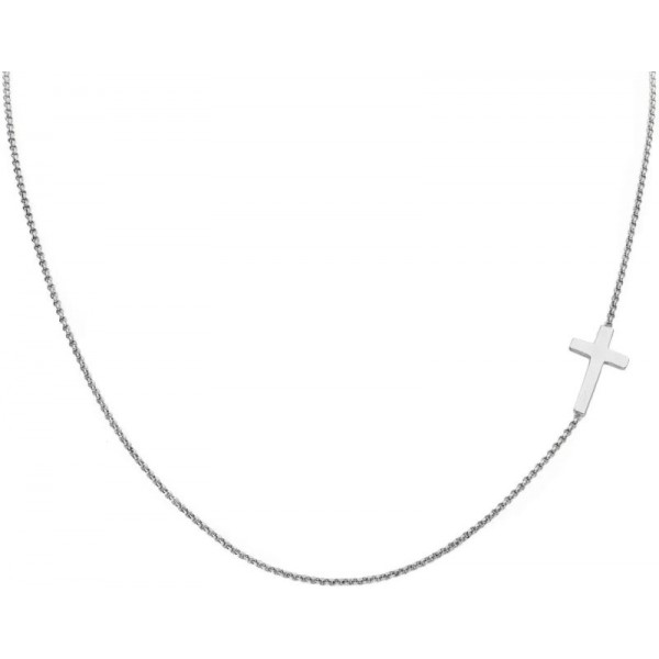 Amen Silver Cross Necklace CLCB3 Image of the Amen Silver Cross Necklace CLCB3