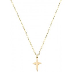 Amen Silver Cross Necklace for women CLCRPIG3