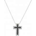 Amen Kreuz Kette aus Silber mit Zirkonia für Damen CLCRREBBNZ1 Bild der Amen Kreuz Kette aus Silber mit Zirkonia für Damen CLCRREBBNZ1