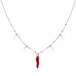 Buy Amen Ladies Necklace Cornetti CLCSCBR