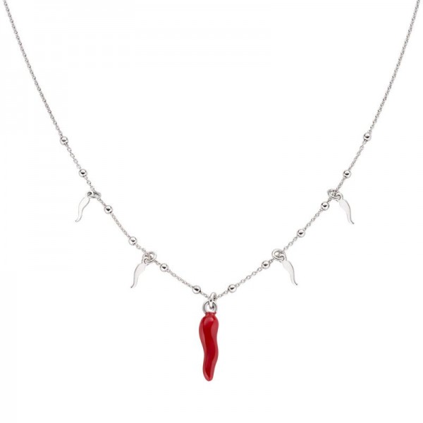 Buy Amen Ladies Necklace Cornetti CLCSCBR