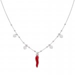 Buy Amen Ladies Necklace Cornetti CLCSHBR