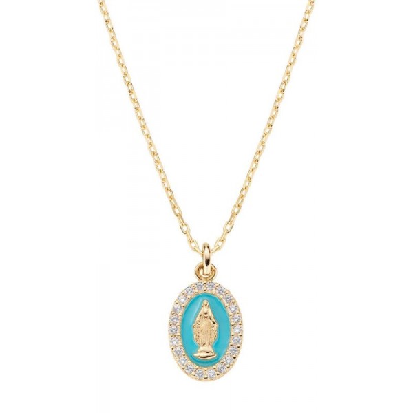 Imagen del Collar Virgen Milagrosa Amen para mujeres CLMISMGPE