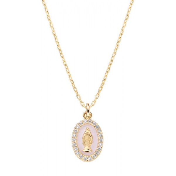 Imagen del Collar Virgen Milagrosa Amen para mujeres CLMISMGRO