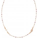 Image du Collier Chapelet Amen en argent avec cristaux pour femmes CRO10RARTO3