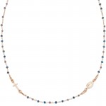 Image du Collier Chapelet Amen en argent avec cristaux pour femmes CRO10RBLTO3