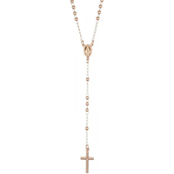 Image of the Amen Silver Rosary Necklace CRO30R