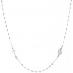 Buy Amen Silver Rosary Necklace CROB25
