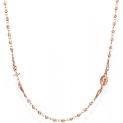 Image of the Amen Silver Rosary Necklace CRORD3