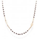 Immagine della Collana Rosario Amen in argento con cristalli CRORL3