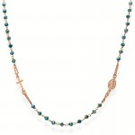 Image du Collier Chapelet Amen en argent avec cristaux CRORP3