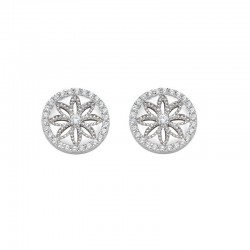 Amen Women's Earrings Fiore della Vita EFLBBZ3