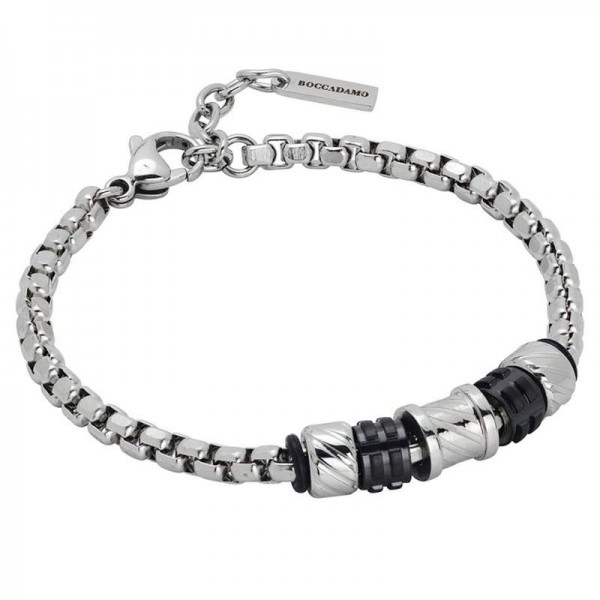 Bracciale Boccadamo Uomo Man ABR509N Comprare Bracciale Boccadamo Uomo Man ABR509N