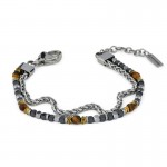 Image of the Boccadamo Man mens Bracelet ABR716N