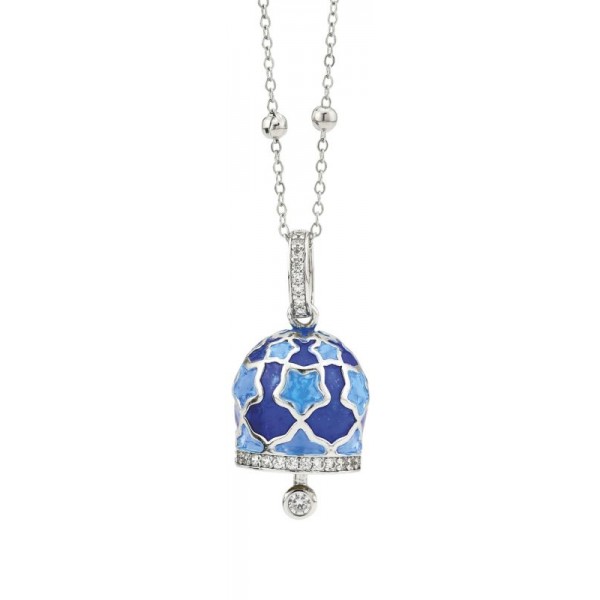 Image of the Boccadamo Womens Necklace with Lucky Bell CL/GR03
