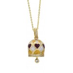 Image of the Boccadamo Ladies Necklace with Lucky Bell CL/GR21