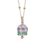 Image du Collier Femme Boccadamo avec Clochette Porte-Bonheur CL/GR22