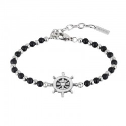 Breil Herrenarmband Black Onyx TJ2408