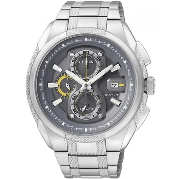 Montre pour Homme Citizen Super Titanium Chrono Eco-Drive CA0200-54H Acheter Montre pour Homme Citizen Super Titanium Chrono Eco-Drive CA0200-54H