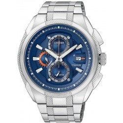 Citizen Herrenuhr Super Titanium Chrono Eco-Drive CA0200-54L