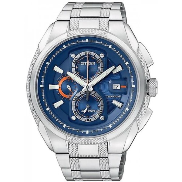 Kaufen Sie Citizen Herrenuhr Super Titanium Chrono Eco-Drive CA0200-54L