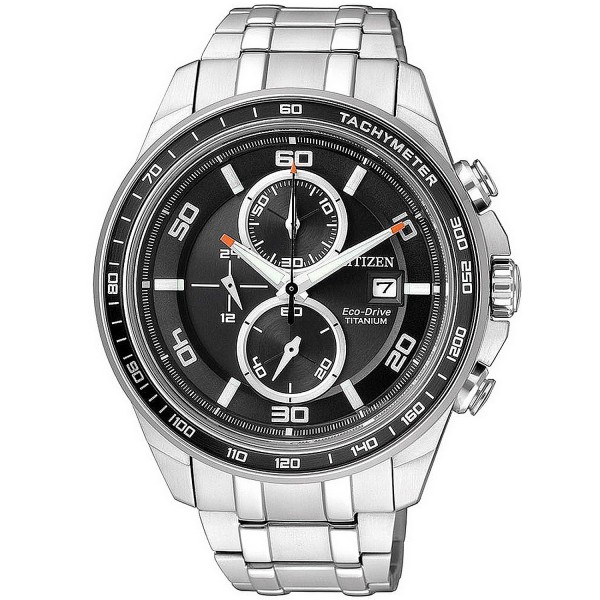 Kaufen Sie Citizen Herrenuhr Super Titanium Chrono Eco-Drive CA0340-55E