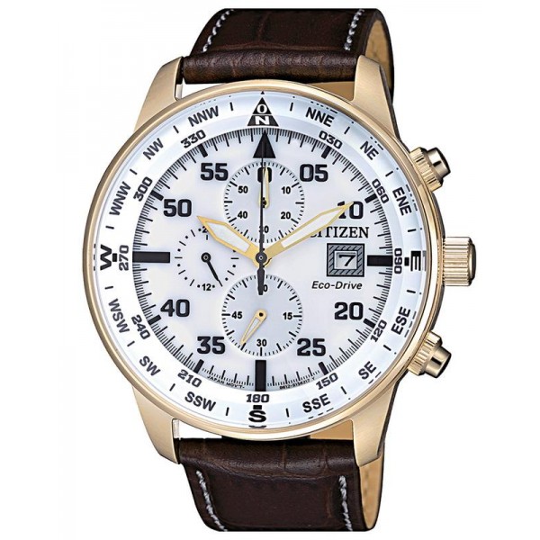 Kaufen Sie Citizen Herrenuhr Aviator Chrono Eco-Drive CA0693-12A