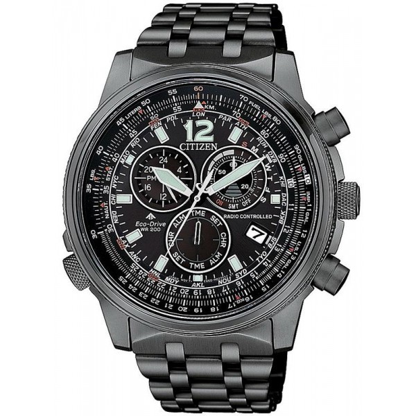 Buy Citizen Men's Watch Radio Controlled Chrono Pilot CB5867-87H