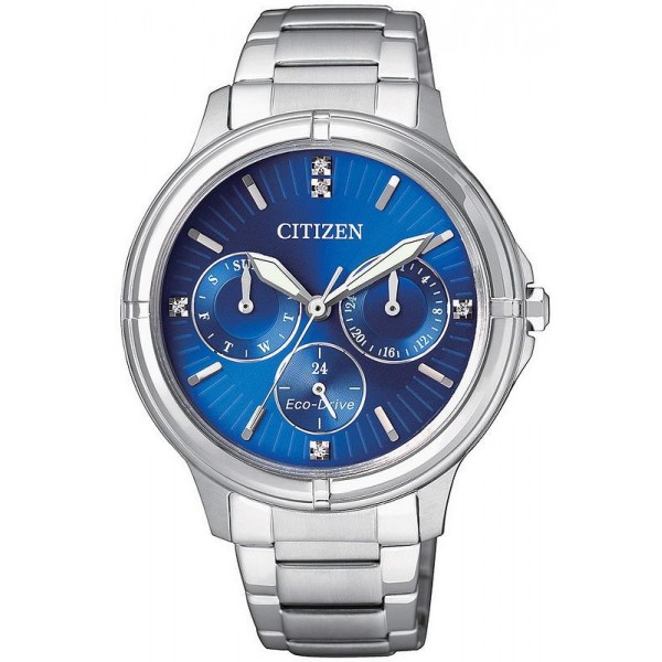 Montre Femme Citizen Eco-Drive FD2030-51L Multifonction Acheter Montre Femme Citizen Eco-Drive FD2030-51L Multifonction
