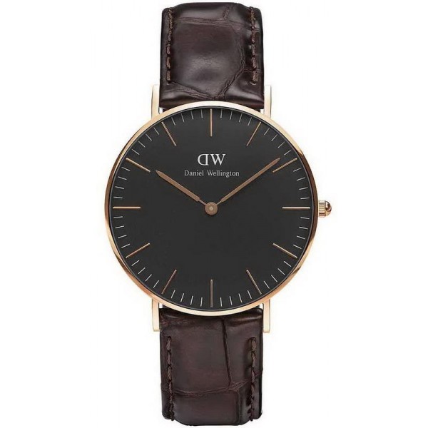 Buy Daniel Wellington Unisex Watch Classic Black York 36MM DW00100140