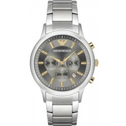 emporio armani renato chronograph watch