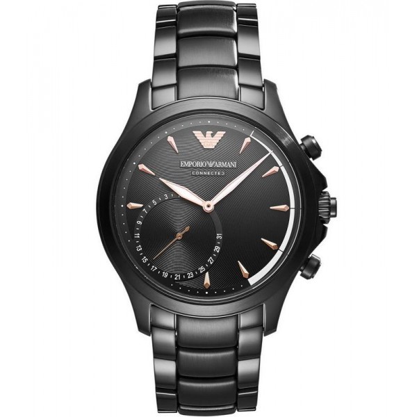 Buy Emporio Armani Connected Men's Watch Alberto ART3012 Hybrid Smartwatch