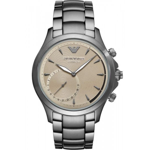 Emporio Armani Connected Men's Watch Alberto ART3017 Hybrid Smartwatch Buy Emporio Armani Connected Men's Watch Alberto ART3017 Hybrid Smartwatch
