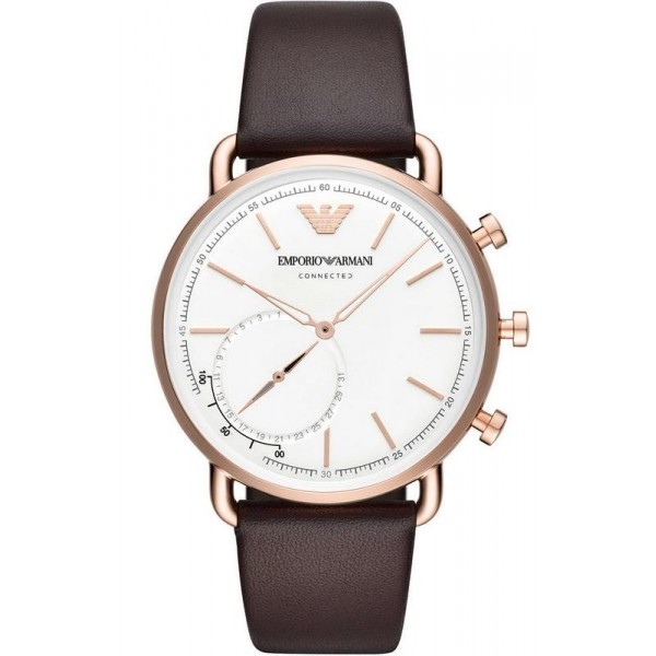 Kaufen Sie Emporio Armani Connected Herrenuhr Aviator ART3029 Hybrid Smartwatch