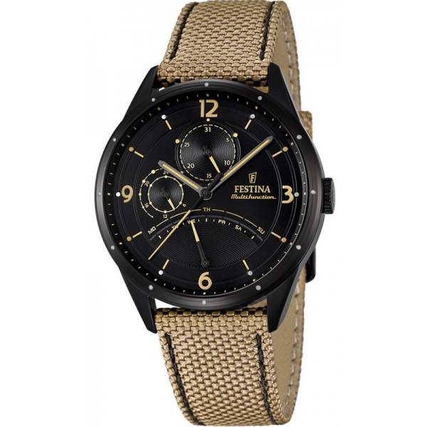Montre Festina Homme Retro F16849/1 Multifonction Quartz Acheter Montre Festina Homme Retro F16849/1 Multifonction Quartz
