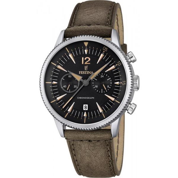 Reloj Festina Hombre Retro F16870/3 Cronógrafo Quartz Comprar Reloj Festina Hombre Retro F16870/3 Cronógrafo Quartz