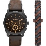 Acheter Montre pour Homme Fossil Machine Chronographe Quartz FS5251SET