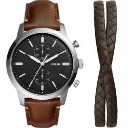 Buy Fossil Mens Watch Townsman Quartz Chronograph FS5967SET