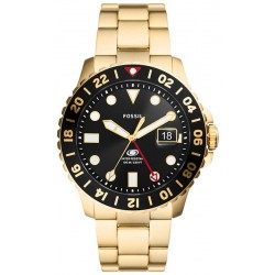 Fossil Blue GMT - Men's Steel Watch - FS5990